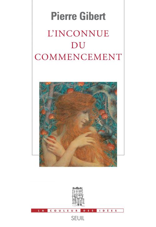 Couverture ebook de L'inconnue du commencement, de Gibert Pierre