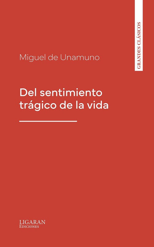 ebook cover of Del sentimiento trágico de la vida, by Miguel De Unamuno