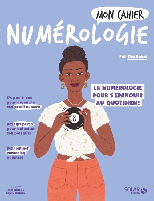 Couverture ebook de Mon cahier Numérologie, de Eva Bobin