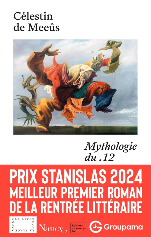 Couverture ebook de Mythologie du .12 - Prix Stanislas du premier roman 2024, de Célestin De Meeûs