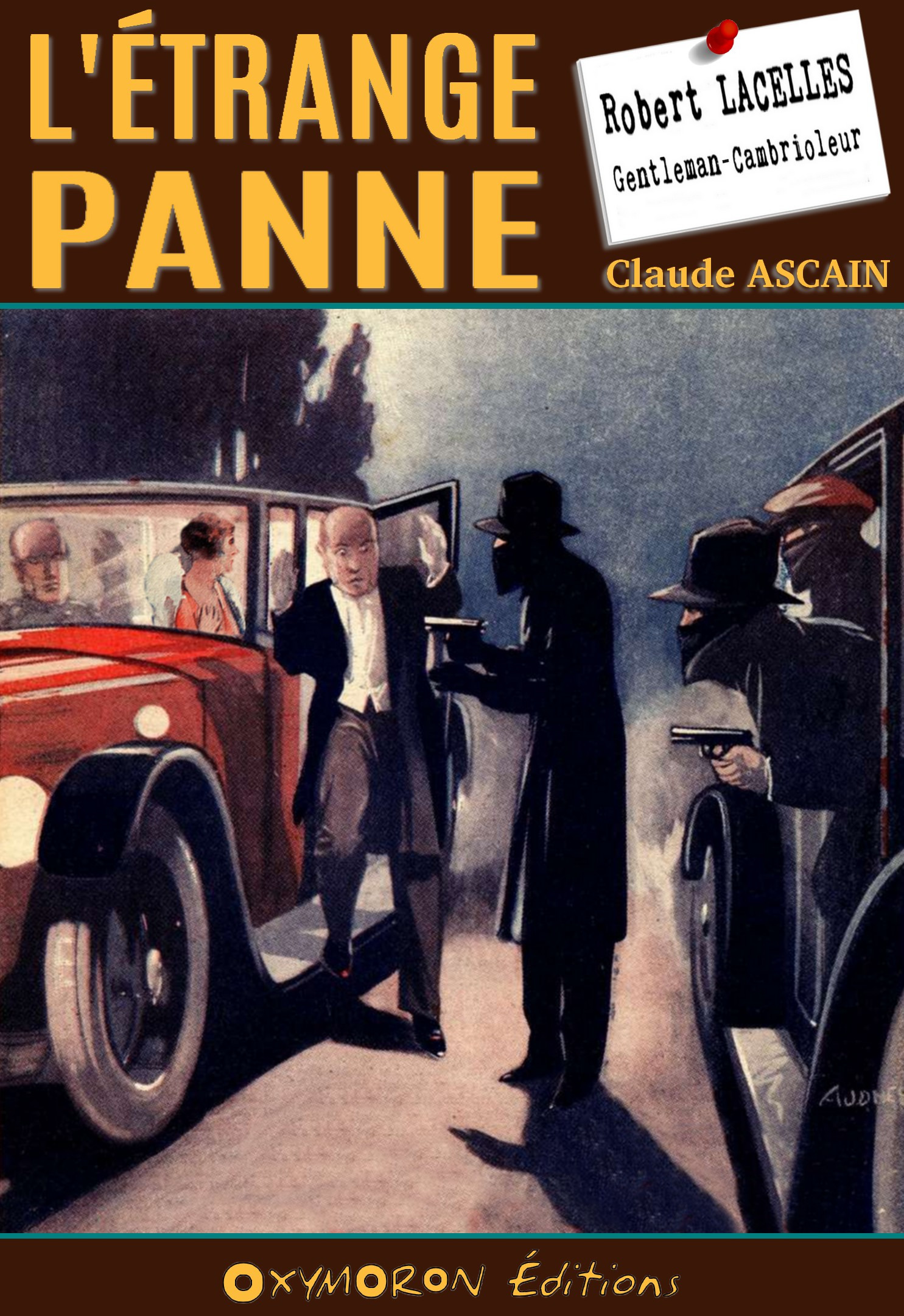 Couverture ebook de L'étrange panne, de Claude Ascain