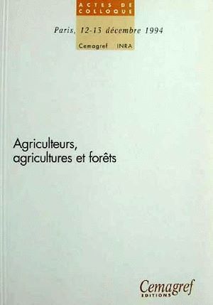 Couverture ebook de Agriculteurs, agricultures et forêts, de Collectif