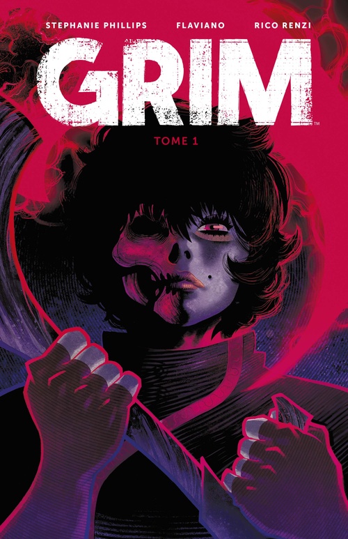 Couverture ebook de Grim T1, de Stephanie Phillips