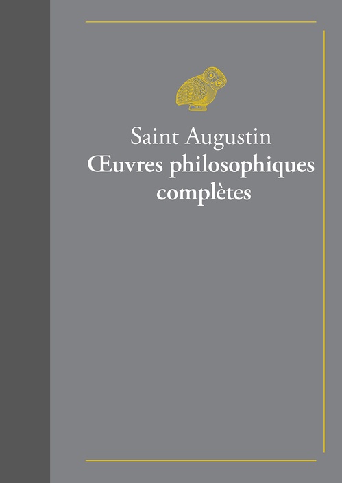 Couverture ebook de OEuvres philosophiques complètes, de Saint Augustin