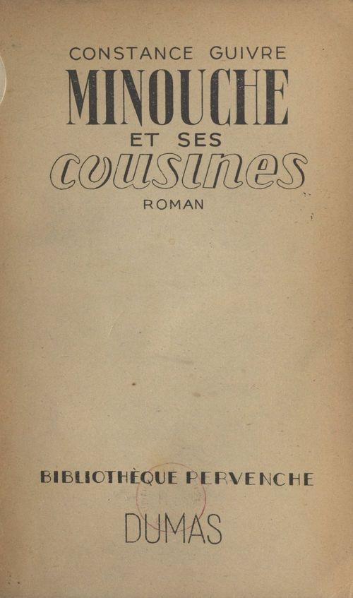 Couverture ebook de Minouche et ses cousines, de Constance Guivre