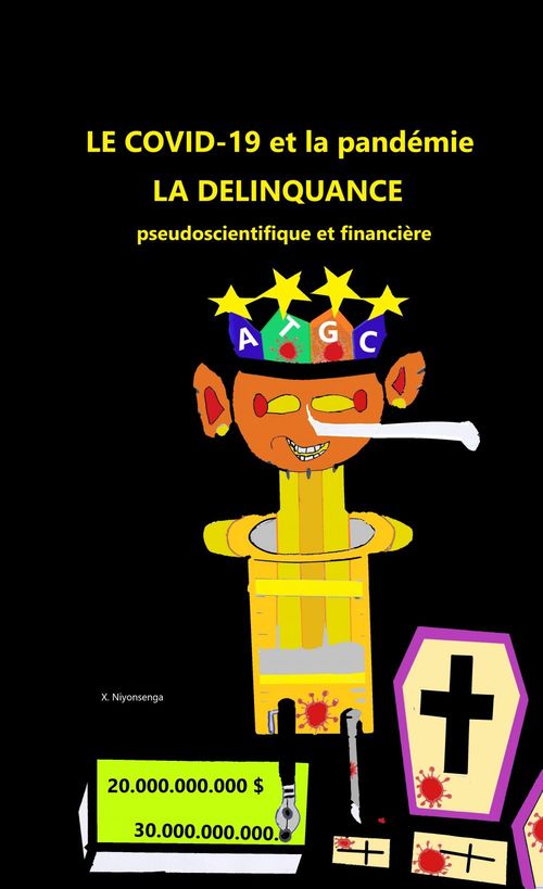 Couverture ebook de Le Covid-19  et la pandémie de la délinquance, de X. Niyonsenga