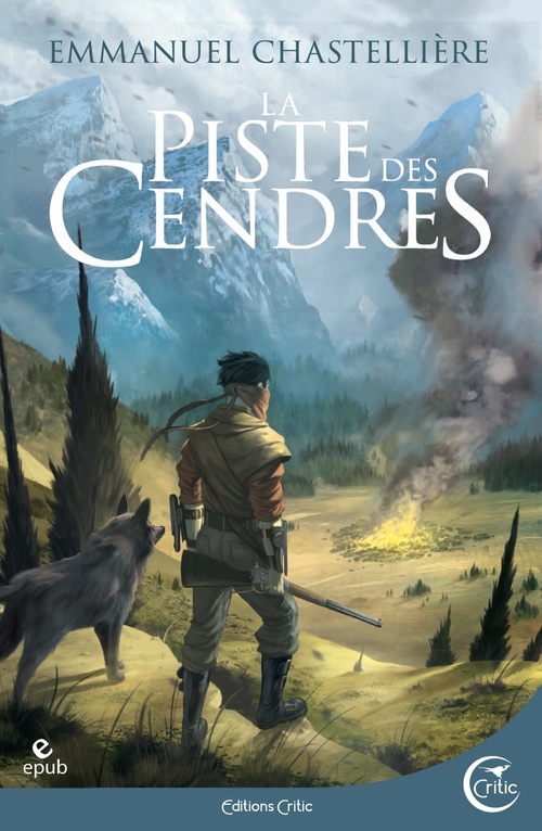 Couverture ebook de La Piste des cendres, de Emmanuel Chastellière