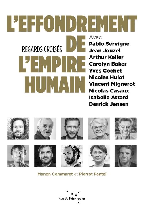 ebook cover of L'effondrement de l'empire humain, by Manon Commaret, Pierrot Pantel