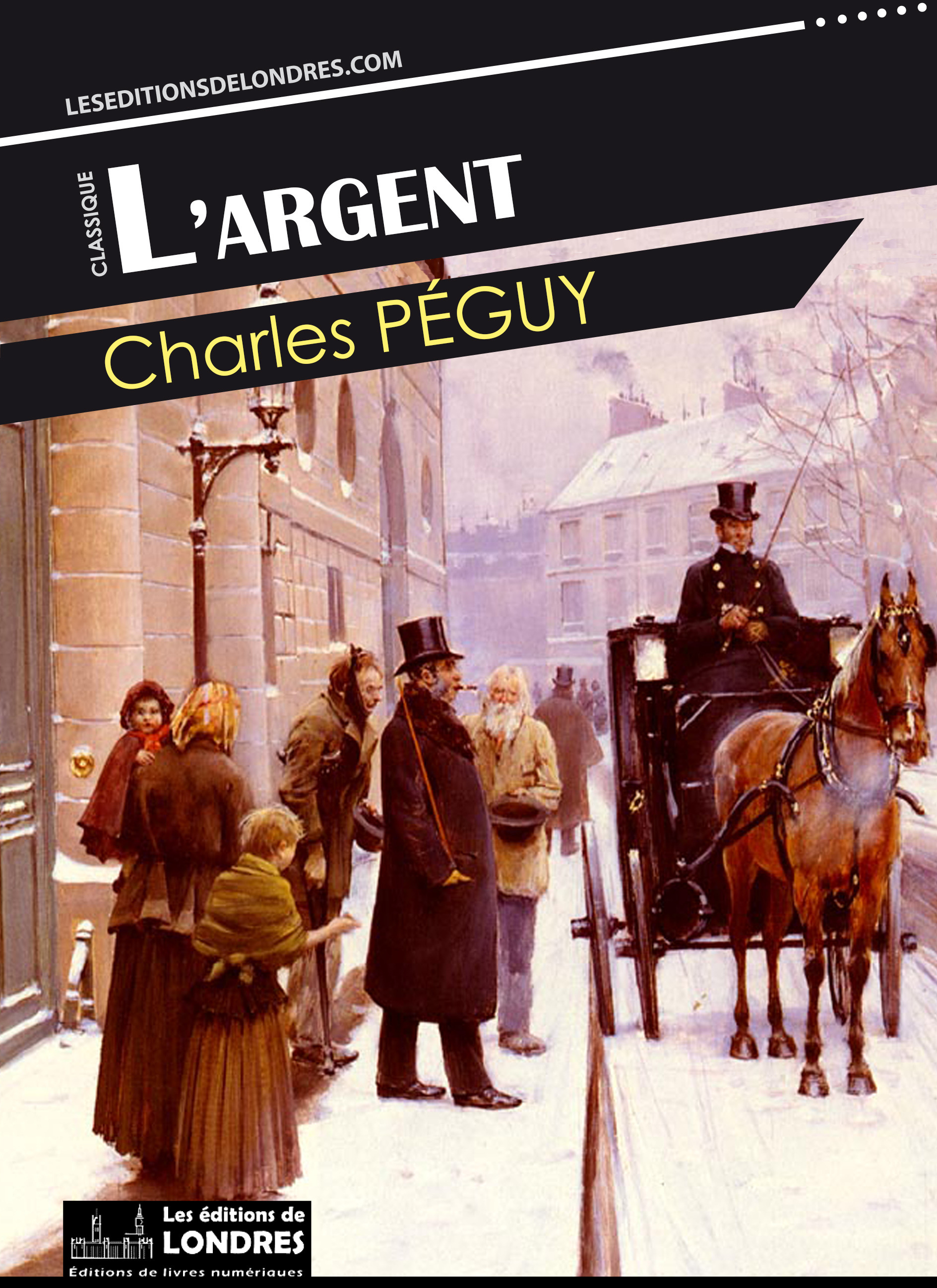 ebook cover of L'Argent, by Charles Péguy