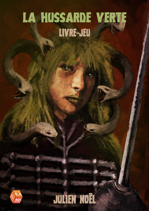 ebook cover of La Hussarde verte, by Julien Noel