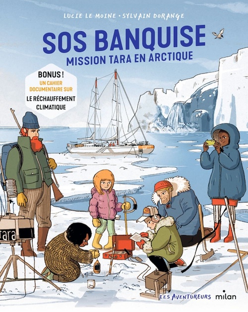 Couverture ebook de SOS banquise - Mission Tara en Arctique, de Sylvain Dorange