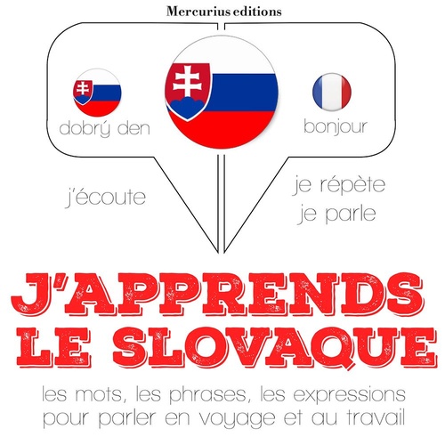 audiobook cover of J'apprends le slovaque, by JM Gardner