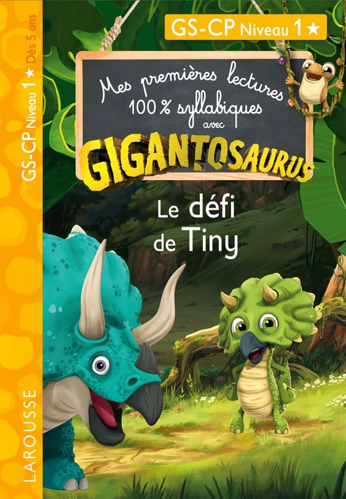 ebook cover of GIGANTOSAURUS 1ères lectures Le défi de Tiny, by Madame Aurélia Onyszko-Leclaire