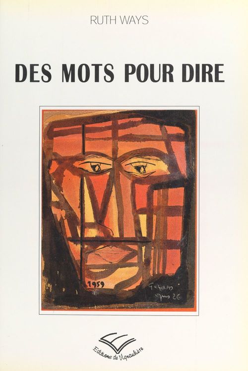 Couverture ebook de Des mots pour dire..., de Ruth Ways
