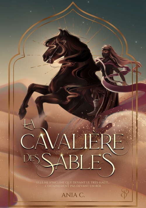 ebook cover of La cavalière des sables, by Ania C