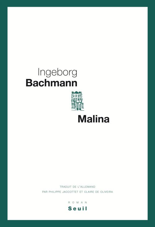 ebook cover of Malina, by Ingeborg Bachmann
