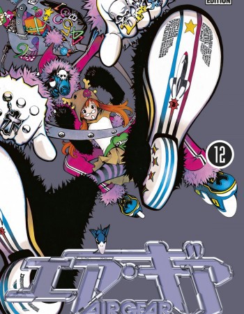 Couverture ebook de Air Gear T12, de Oh!great