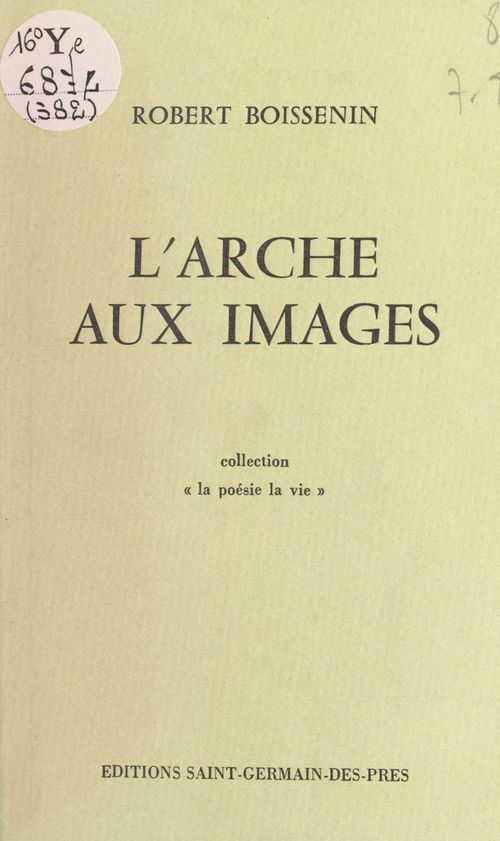 Couverture ebook de L'arche aux images, de Robert Boissenin