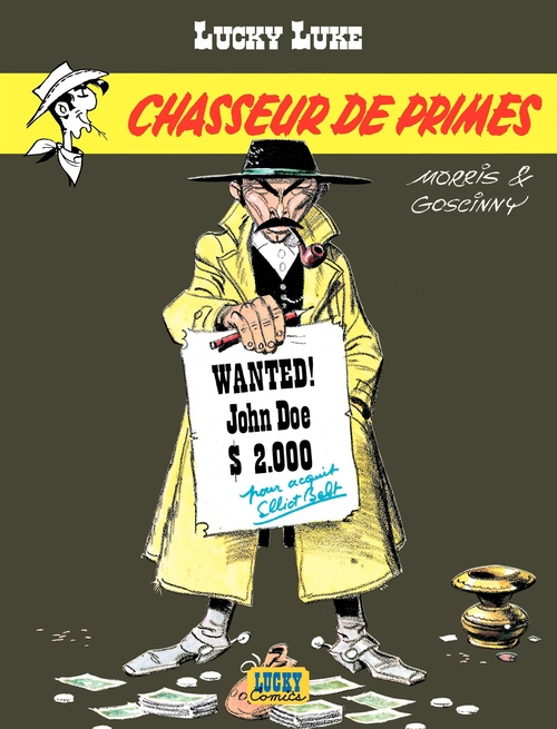 Couverture ebook de Lucky Luke - Tome 8 - Chasseur de primes, de Morris, René Goscinny