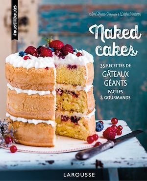 Couverture ebook de Naked cakes, de Anne Loiseau, Delphine Amar-constantini