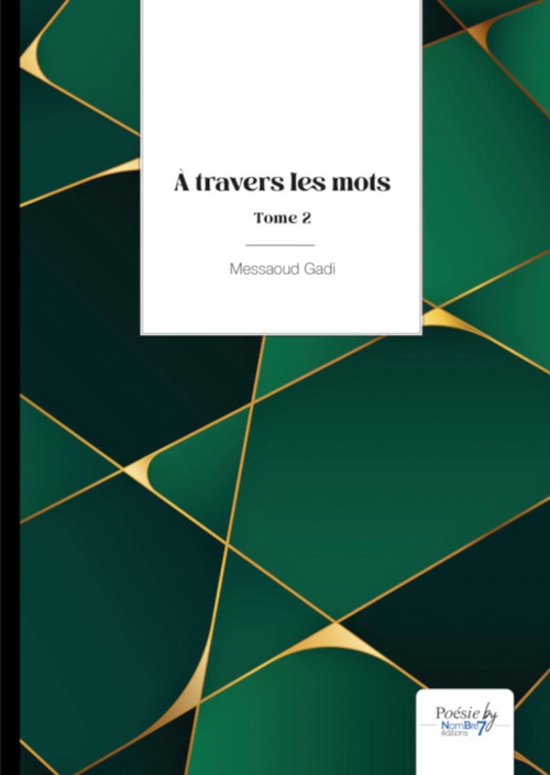 ebook cover of À travers les mots, by Messaoud Gadi