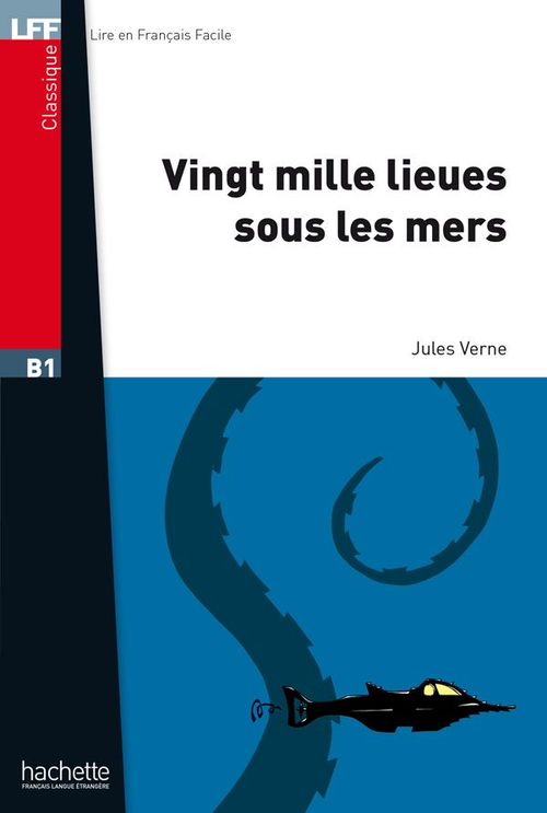 ebook cover of LFF B1 - Vingt mille lieues sous les mers (ebook), by Jules Verne