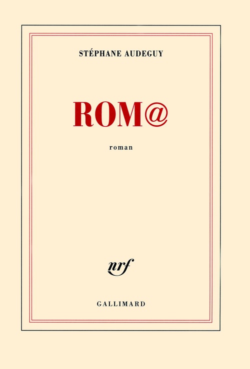 Couverture ebook de Rom@, de Stéphane Audeguy