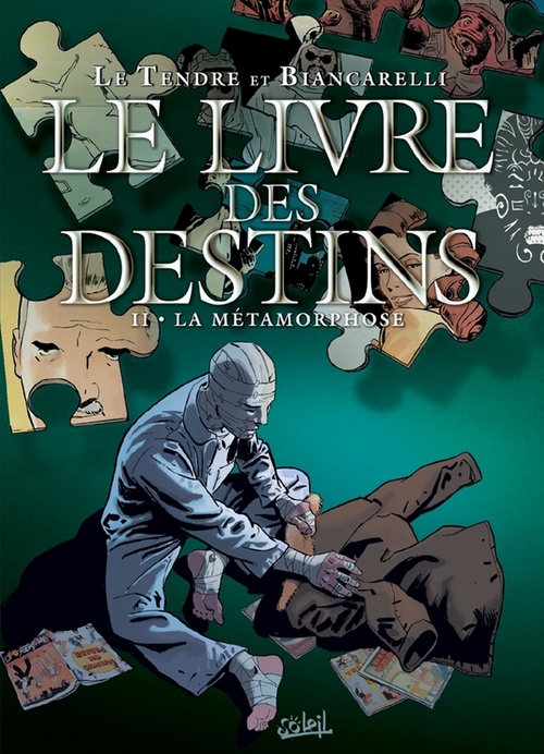 Couverture ebook de Le livre des destins T02 - La métamorphose, de Serge Le Tendre