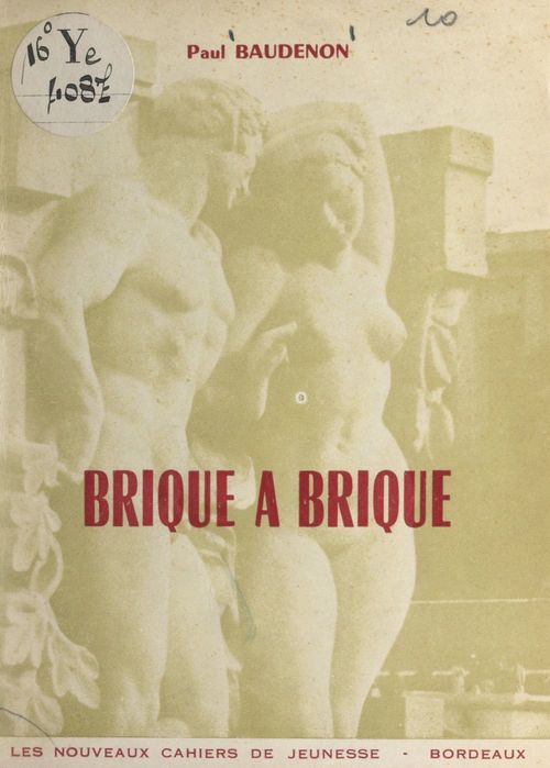 Couverture ebook de Brique à brique, de Paul Baudenon