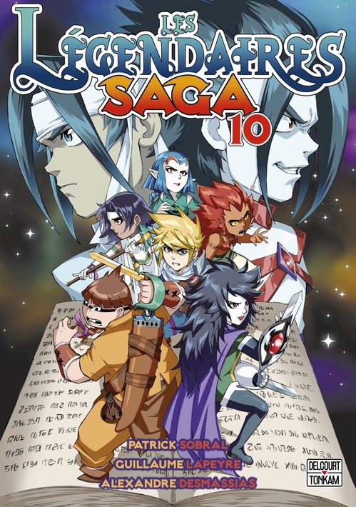 ebook cover of Les Légendaires - Saga T10, by Guillaume Lapeyre, Patrick Sobral, Jessica Jung