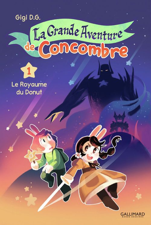 ebook cover of La Grande Aventure de Concombre (Tome 1) - Le Royaume du donut, by Gigi D.G.
