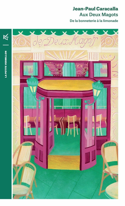 Couverture ebook de Aux Deux Magots, de Jean-Paul Caracalla