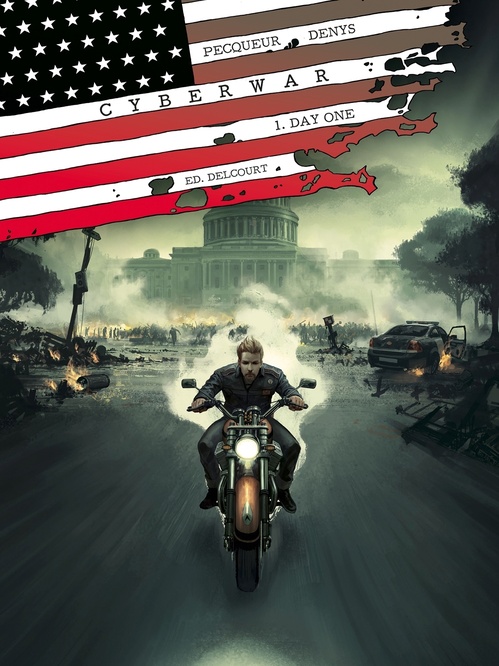 Couverture ebook de Cyberwar T01 - Day one, de Daniel Pecqueur