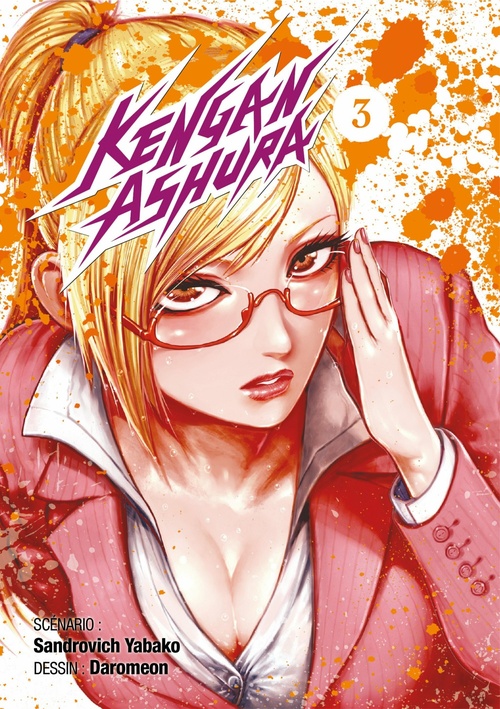 Couverture ebook de Kengan Ashura - Tome 3, de Sandrovich Yabako