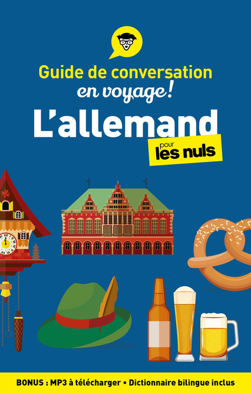 Couverture ebook de Guide de conversation en voyage !  - L'allemand pour les Nuls, 3e éd., de Paulina Christensen, Anne Fox