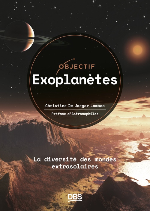 Couverture ebook de Objectif exoplanètes, de Christine De Jaeger Lambec