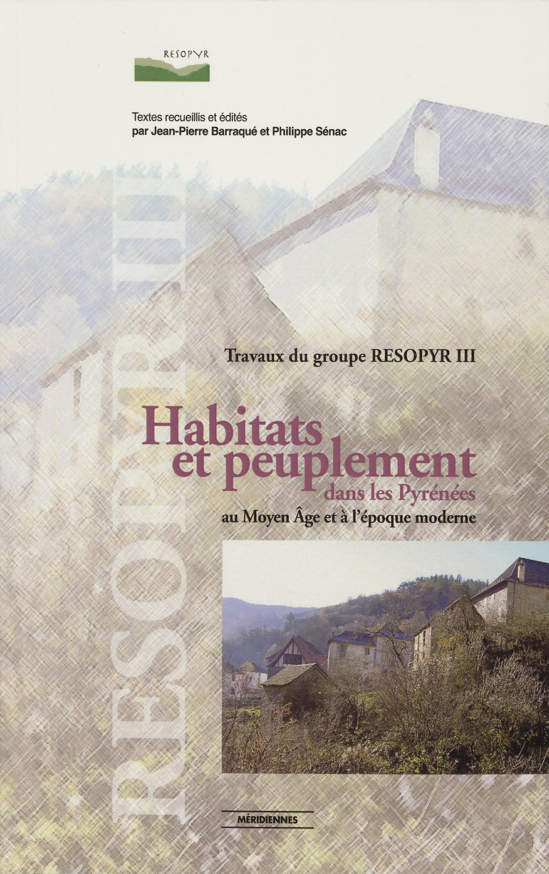ebook cover of Habitats et peuplement dans les Pyrénées au Moyen Âge et à l´époque moderne, by