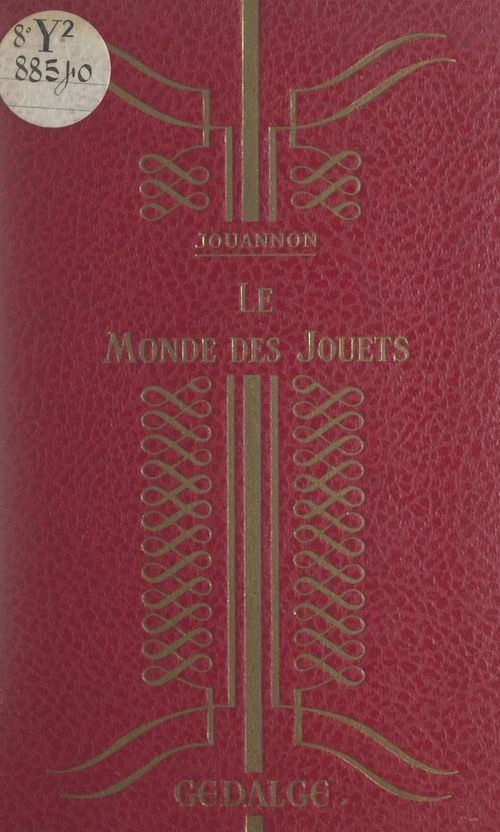 Couverture ebook de Le monde des jouets, de Edmond Jouannon