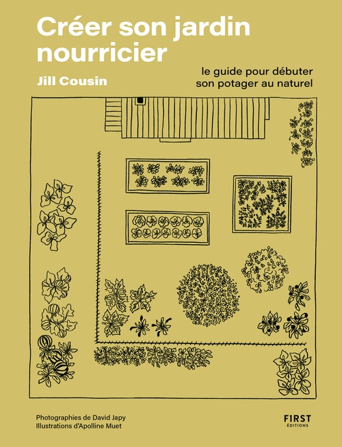 ebook cover of Créer son jardin nourricier, by Jill Cousin