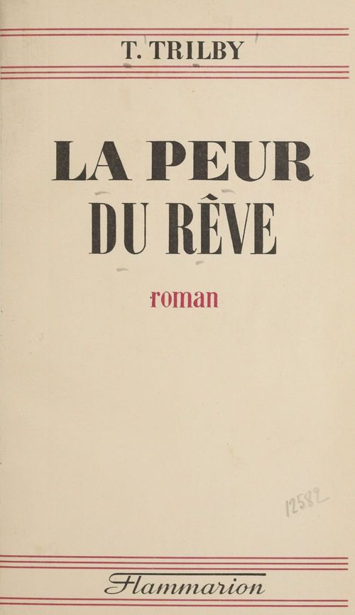 ebook cover of La peur du rêve, by T. Trilby