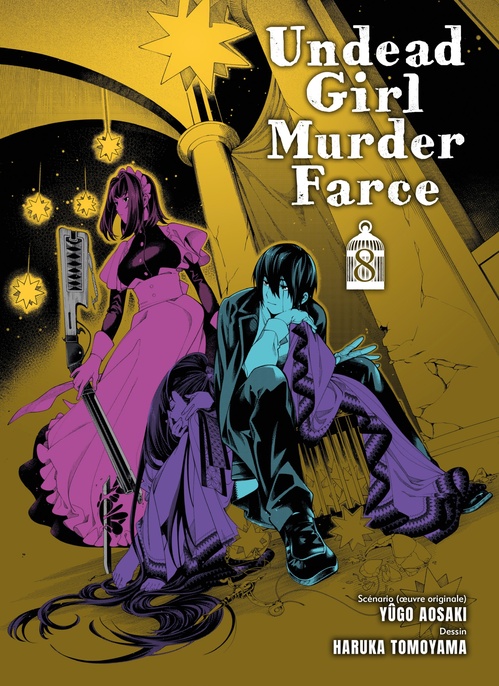 Couverture ebook de Undead Girl Murder Farce T08, de Yûgo Aosaki