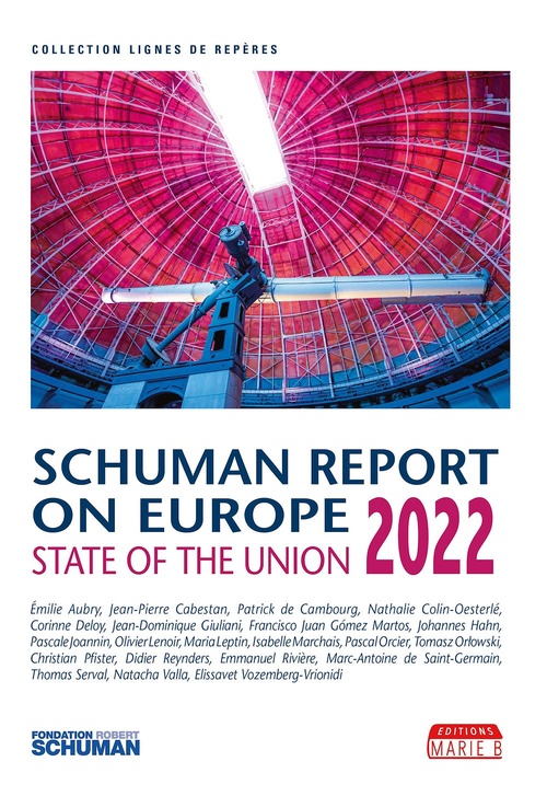 Couverture ebook de State of the Union, Schuman report 2022 on Europe, de Pascale Joannin