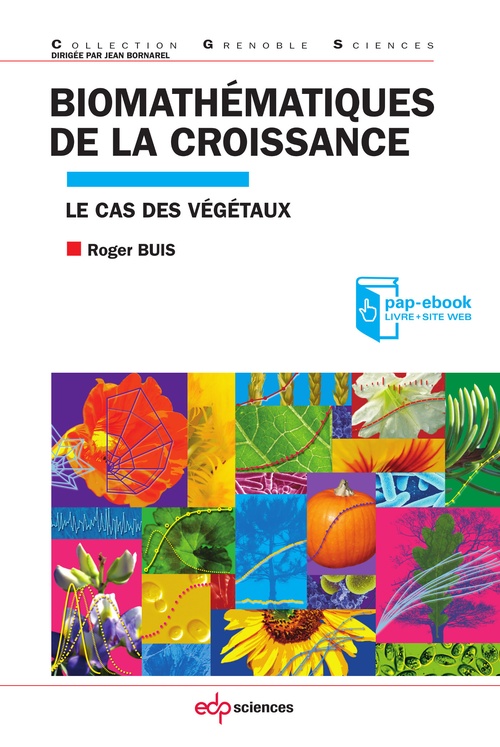 Couverture ebook de Biomathématiques de la croissance, de Roger Buis