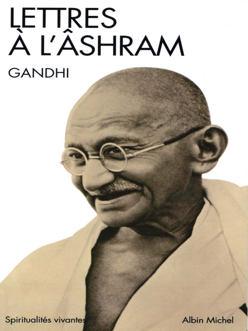 Couverture ebook de Lettres à l'Ashram, de Gandhi