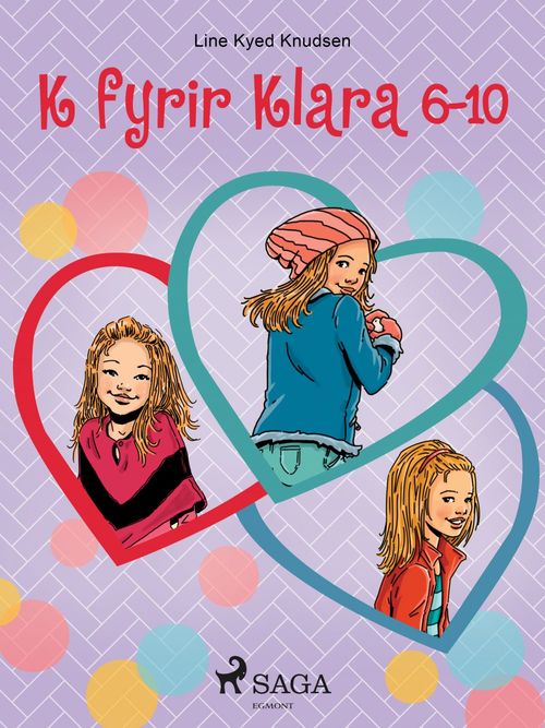 Couverture ebook de K fyrir Klara 6-10, de Line Kyed Knudsen