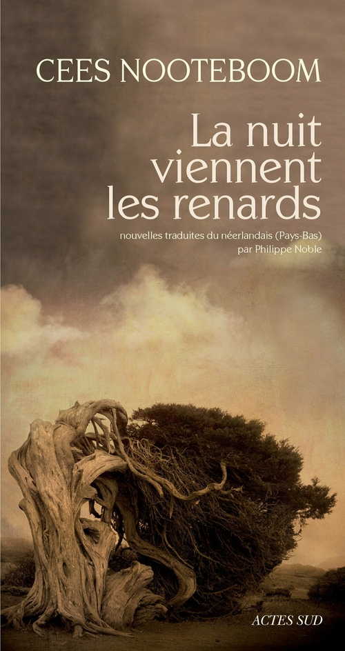 ebook cover of La nuit viennent les renards, by Cees Nooteboom
