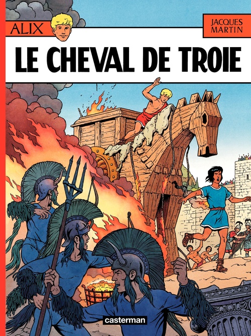 Couverture ebook de Alix (Tome 19) - Le Cheval de Troie, de Jacques Martin