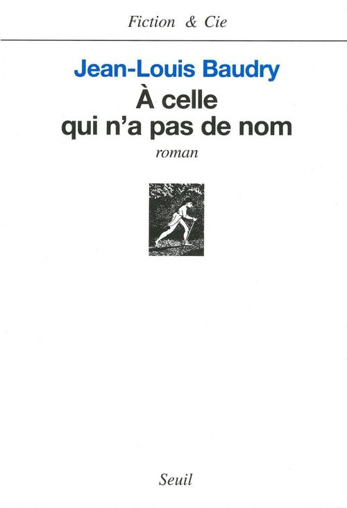 Couverture ebook de A celle qui n'a pas de nom, de Baudry Jean-Louis