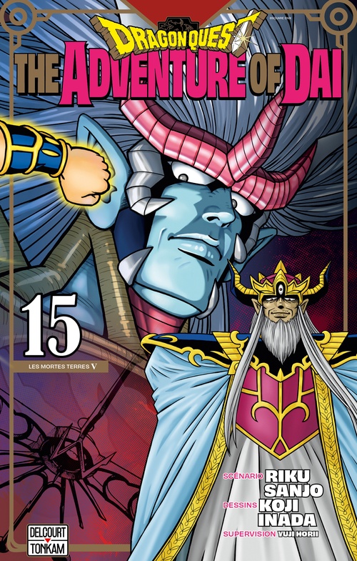 Couverture ebook de Dragon Quest - The Adventure of Daï T15, de Riku Sanjô, Kôji Inada