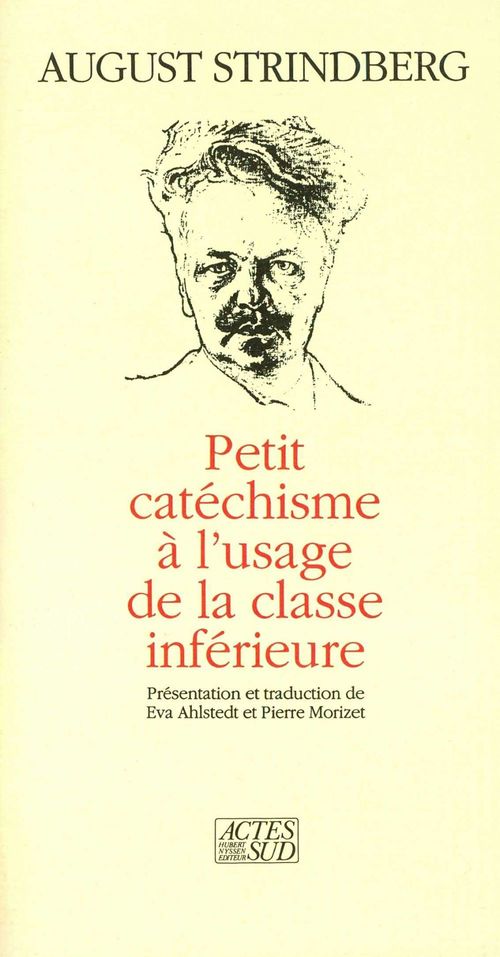Couverture ebook de Petit catéchisme à l'usage de la classe inférieure, de August Strindberg